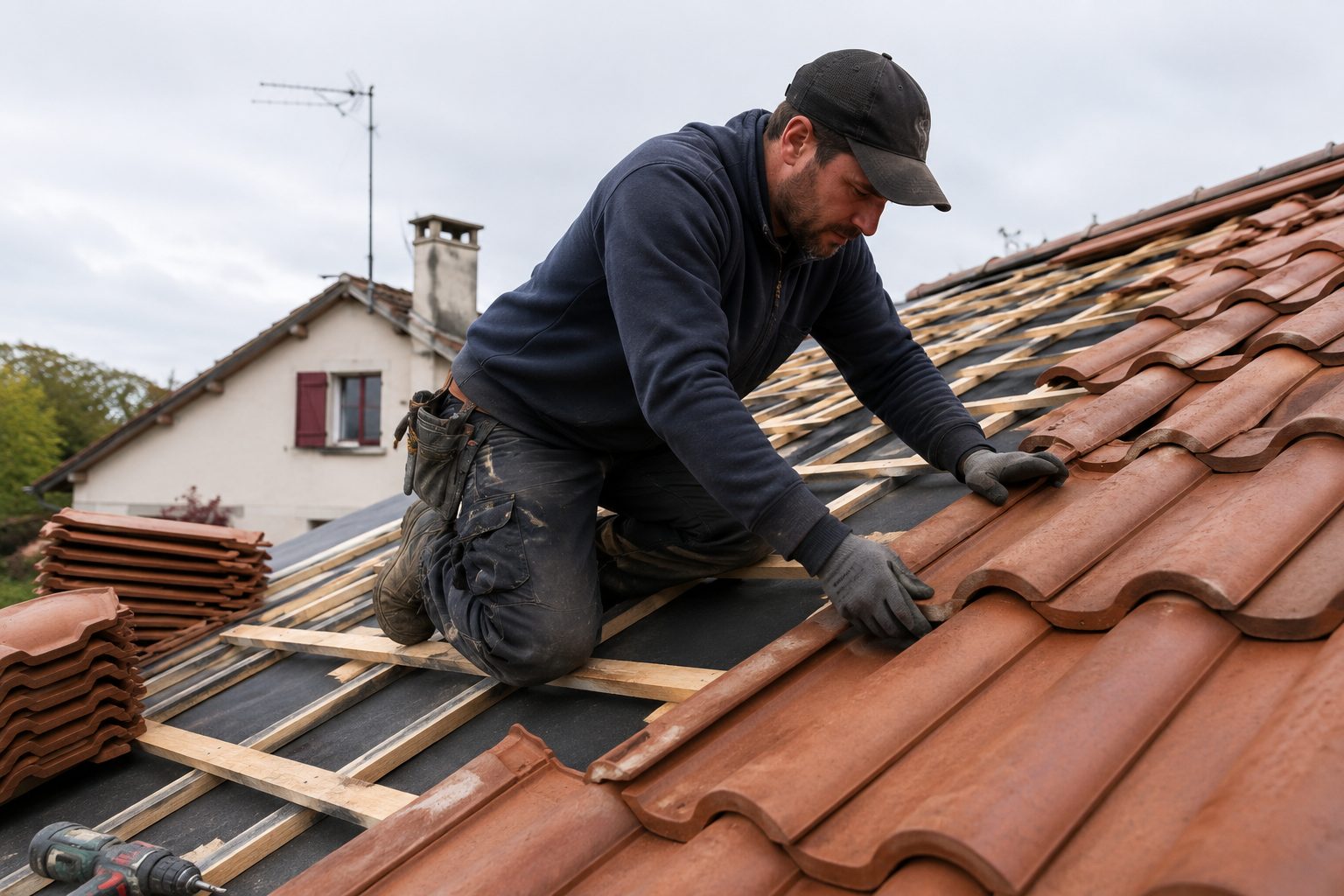 Travaux de toiture