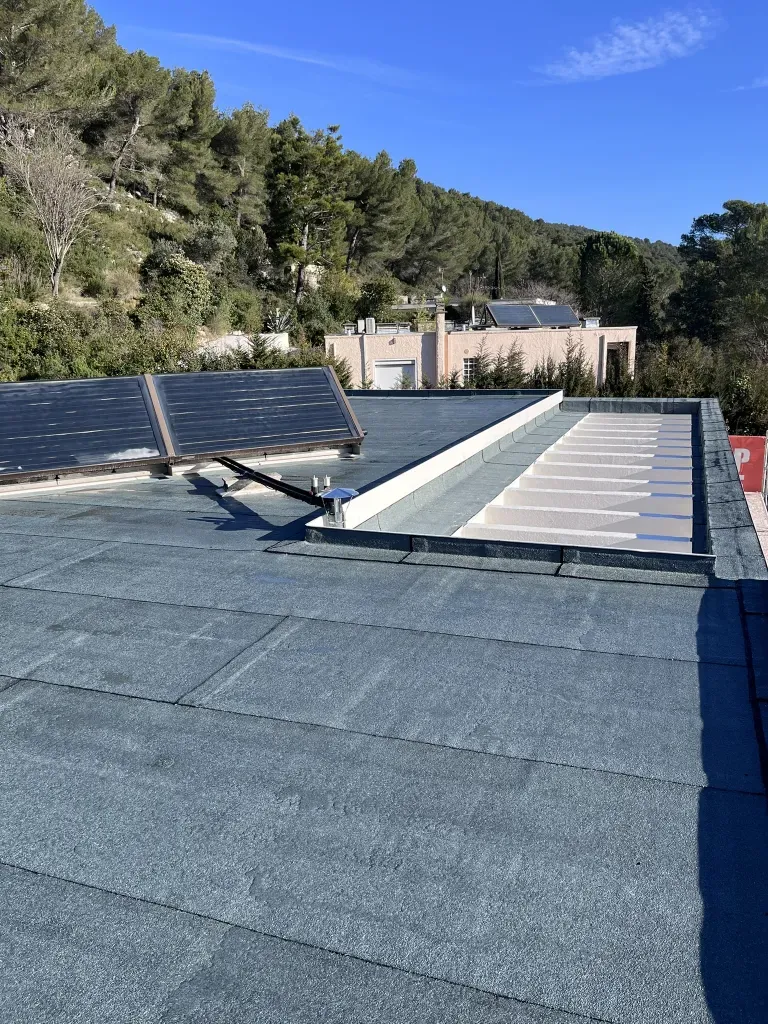 Étanchéité : terrasse finie